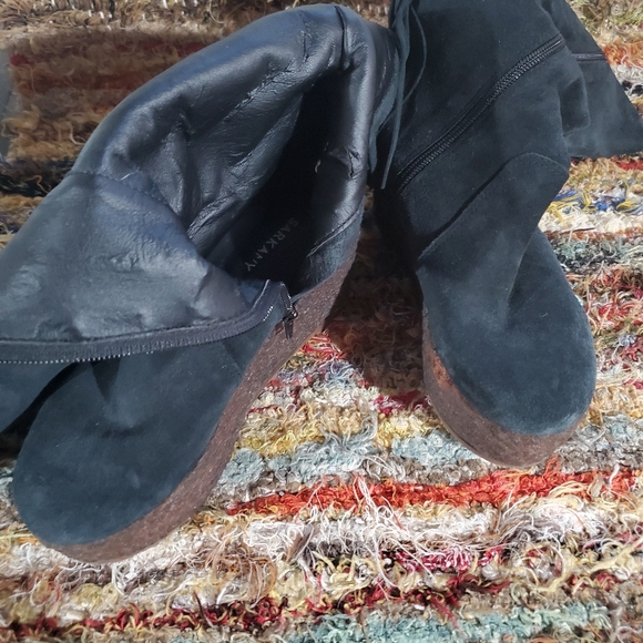 Vintage Ricky Sarkany Fringe Platform Boot - Picture 6 of 9